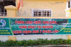 Bao giờ Bộ TN-MT ban hành hướng dẫn về phân loại rác thải sinh hoạt?