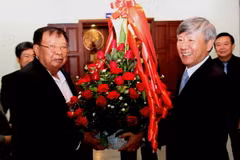 Đại sứ quán Việt Nam tại Lào mừng Xuân Giáp Ngọ 2014