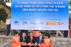 Quang cảnh buổi lễ.