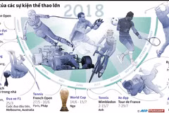 [Infographics] 2018 - Năm của các sự kiện thể thao lớn