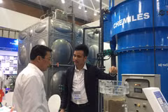 Triển lãm VIETWATER 2019 - Hà Nội từ ngày 24 đến 27/7. (Ảnh: PV/Vietnam+)
