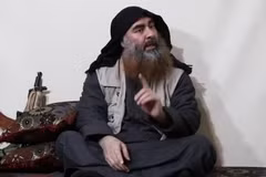 Thủ lĩnh tổ chức IS Abu Bakr al-Baghdadi. (Ảnh: AFP/TTXVN)