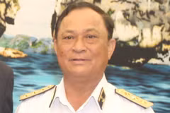 Đô đốc Nguyễn Văn Hiến, nguyên Thứ trưởng Bộ Quốc phòng. (Ảnh: TTXVN)