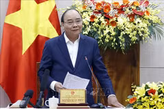 Chủ tịch nước Nguyễn Xuân Phúc. (Ảnh: Thống Nhất/TTXVN)
