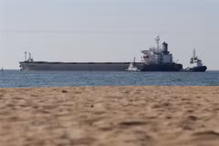 Ukraine: Thêm một tàu rời cảng thành phố Odesa ra Biển Đen