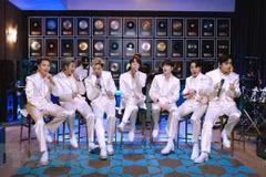 Nhóm nhạc BTS của Hàn Quốc. (Ảnh: Yonhap/TTXVN) 