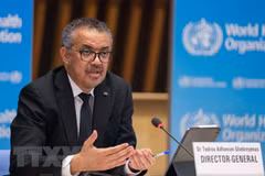 Tổng Giám đốc Tổ chức Y tế Thế giới (WHO) Tedros Adhanom Ghebreyesus. (Ảnh: AFP/TTXVN)
