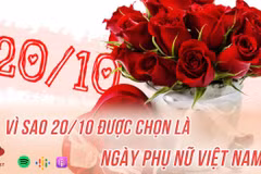 Vì sao 20/10 được chọn là Ngày Phụ nữ Việt Nam?