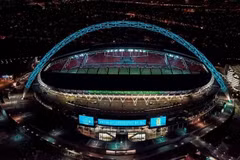 Sân vận động Wembley ở thủ đô London. (Nguồn: GettyImages) 