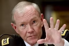 Chủ tịch Hội đồng tham mưu trưởng liên quân Mỹ, tướng Martin Dempsey. (Nguồn: Getty Images)