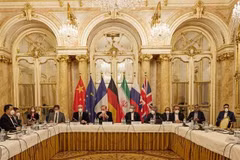 Toàn cảnh vòng đàm phán về khôi phục thỏa thuận hạt nhân Iran ở Vienna, Áo. (Ảnh: IRNA/TTXVN)