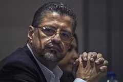 Tổng thống Costa Rica Rodrigo Chaves. (Ảnh: AFP/TTXVN)