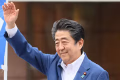 Cựu thủ tướng Nhật Bản Shinzo Abe đã bị bắn tại thành phố Nara. (Ảnh: AFLO/REX/Shutterstock)
