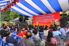 Quang cảnh buổi lễ. (Ảnh: Tuấn Đức/TTXVN)