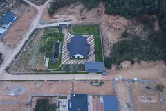 Nhiều ngôi biệt thự mới mọc lên tại phường Liên Bảo, thành phố Vĩnh Yên. (Nguồn: vietnamnet.vn)