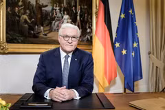 Tổng thống Đức Frank-Walter Steinmeier. (Ảnh: AFP/TTXVN)