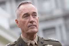 Chủ tịch Hội đồng Tham mưu trưởng liên quân Mỹ, Tướng Joseph Dunford. (Ảnh: EPA/TTXVN)
