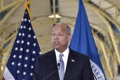 Bộ trưởng An ninh nội địa Mỹ Jeh Johnson. (Ảnh: AFP/TTXVN)