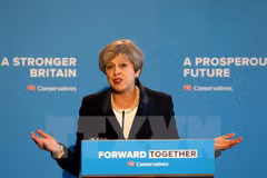 Thủ tướng Anh Theresa May. (Ảnh: EPA/TTXVN)