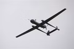 Máy bay không người lái Heron TP. (Ảnh: AFP/ TTXVN)