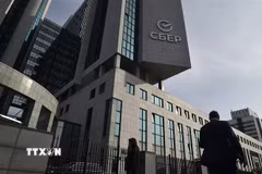 Ngân hàng Sberbank. (Ảnh: TTXVN)