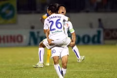 Hoàng Anh Gia Lai lần đầu tiên trong mùa giải V-League 2015 có hai thắng lợi liên tiếp. (Ảnh: VPF)