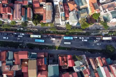 Thành phố Hà Nội trở lại thi công mở rộng đường Âu Cơ-Nghi Tàm