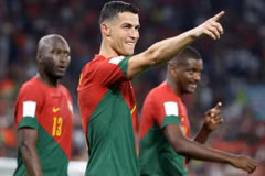Ronaldo mở đầu cho chiến thắng của Bồ Đào Nha. (Nguồn: eurosport)