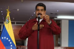 Tổng thống Venezuela Nicolas Maduro. (Nguồn: EPA/TTXVN)