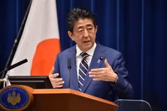 Thủ tướng Nhật Bản Shinzo Abe. (Ảnh: AFP/TTXVN)