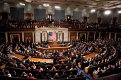 Toàn cảnh một phiên họp của Hạ viện Mỹ tại Washington DC. (Ảnh: AP/TTXVN)