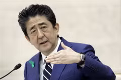 Thủ tướng Nhật Bản Shinzo Abe. (Ảnh: AFP/TTXVN)