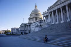 Tòa nhà Quốc hội Mỹ tại Washington D.C. (Ảnh: THX/TTXVN)