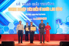 8 doanh nghiệp được trao giải doanh nghiệp tiêu biểu vì người lao động