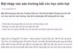 [News Game] 'Vạch mặt' những tin giả có liên quan đến trẻ em