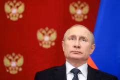 Tổng thống Nga Vladimir Putin. (Nguồn: AFP)