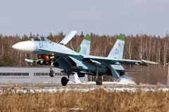 Máy bay chiến đấu Su-27 của Nga. (Nguồn: The National Interest)