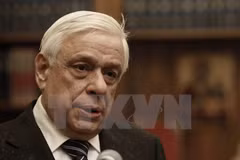 Tổng thống Hy Lạp Prokopis Pavlopoulos. (Nguồn: THX/TTXVN)
