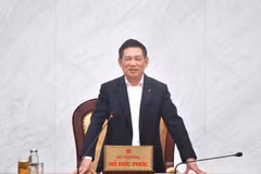 Bộ trưởng Bộ Tài chính Hồ Đức Phớc. (Ảnh: Vietnam+)