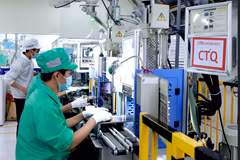 Việt Nam hướng tới mục tiêu tới năm 2045 trở thành quốc gia phát triển. (Ảnh: TTXVN)