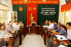 Quang cảnh kỳ họp. (Nguồn: Báo Gia Lai)