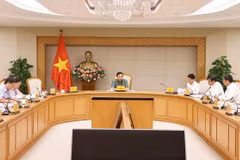 Phó Thủ tướng Trần Hồng Hà phát biểu. (Ảnh: Doãn Tấn/TTXVN)