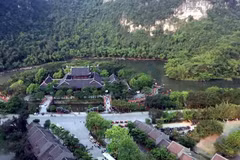 Quần thể Danh thắng Tràng An, tỉnh Ninh Bình. (Ảnh: Thùy Dung/TTXVN) 
