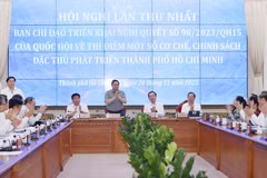 Thủ tướng Phạm Minh Chính chủ trì Hội nghị lần thứ nhất của Ban Chỉ đạo 850. (Ảnh: Dương Giang/TTXVN) 
