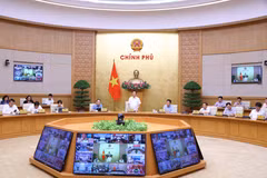 Phó Thủ tướng Trần Hồng Hà phát biểu chỉ đạo. (Ảnh: Văn Điệp/TTXVN)