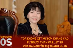 Tòa không xét đơn kháng cáo từ luật sư của bà Nguyễn Thị Thanh Nhàn