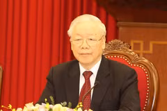 Tổng Bí thư Nguyễn Phú Trọng. (Ảnh: Trí Dũng/ TTXVN)