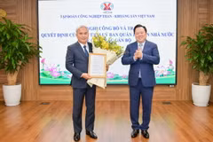Ông Vũ Anh Tuấn, Bí thư Đảng ủy Than Quảng Ninh, kiêm Phó Tổng Giám đốc TKV đã được bổ nhiệm chức vụ Tổng Giám đốc Tập đoàn TKV. (Nguồn: TKV)