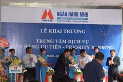 MHB khai trương Trung tâm dịch vụ ngân hàng ưu tiên. (Nguồn: MHB).