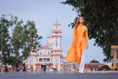 [Photo] Khám phá điểm đến tuyệt đẹp ở Tây Ninh cùng Á hậu Hoàng My